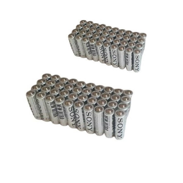 باتری قلمی و نیم قلمی سونی مدل R03 &amp;amp;amp;R6 NEW ULTRA بسته 80 عددی