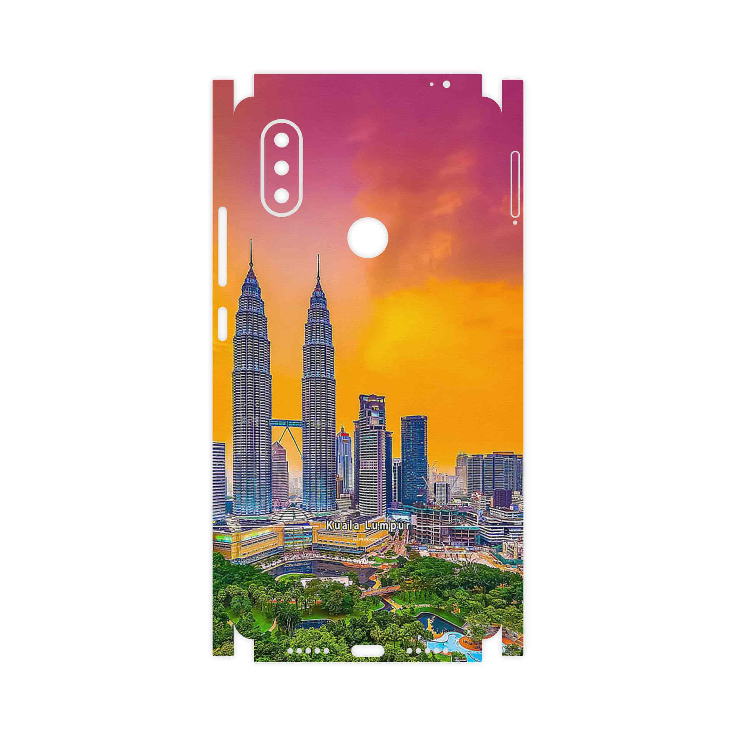 برچسب پوششی ماهوت مدل City of Kuala Lumpur-FullSkin مناسب برای گوشی موبایل شیائومی Mi 8 SE