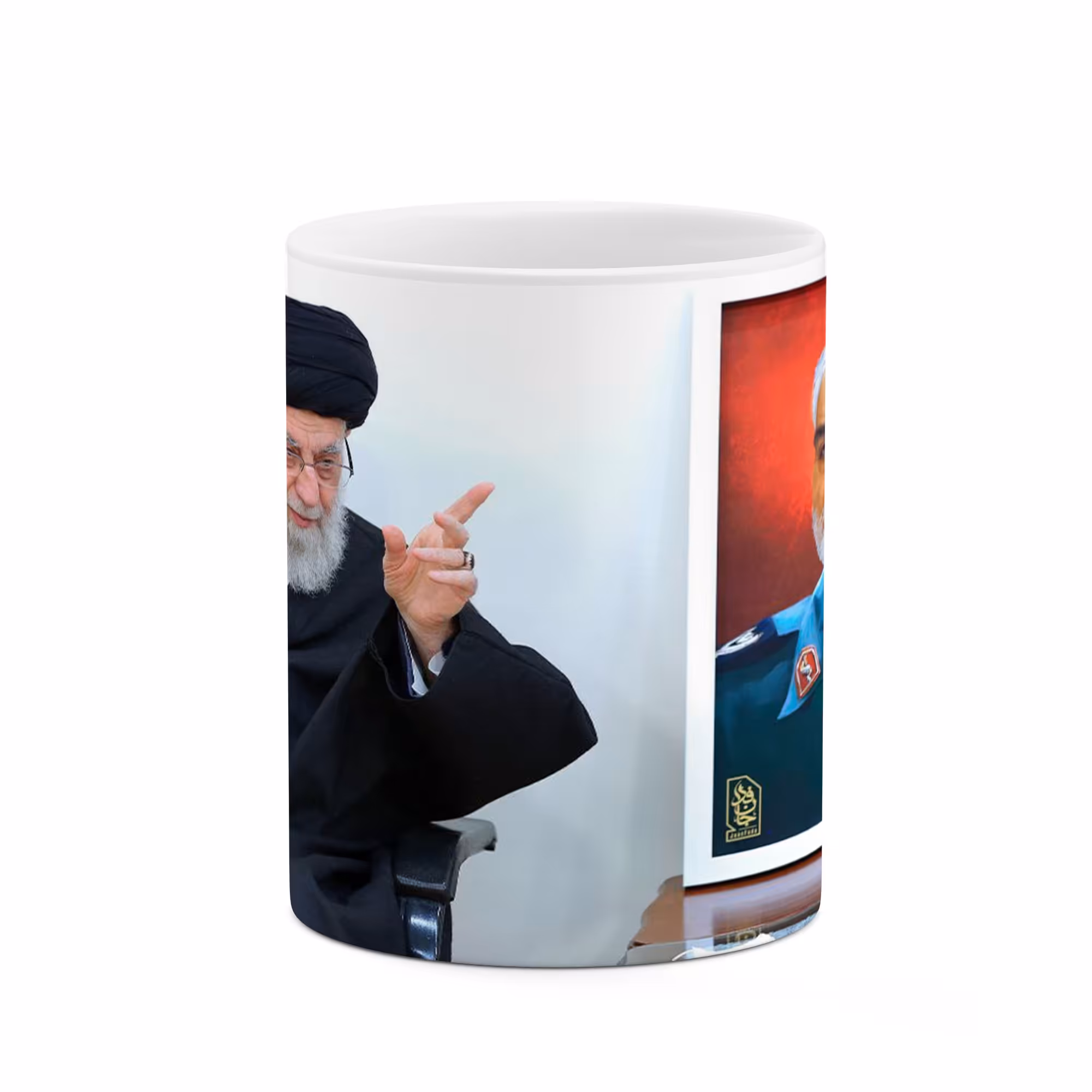 ماگ طرح سردار شهید حاج قاسم سلیمانی  مدل mgp11752