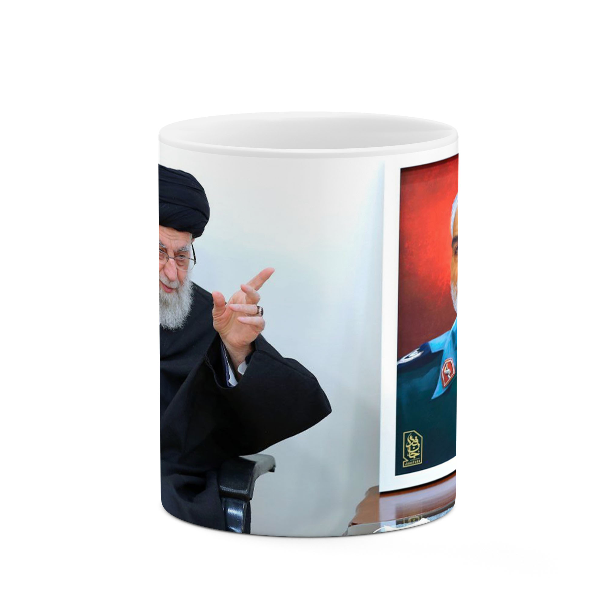 ماگ طرح سردار شهید حاج قاسم سلیمانی  مدل mgp11752