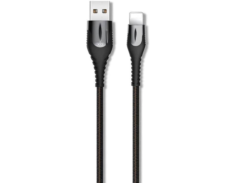 کابل شارژ سریع یواس‌بی به لایتنینگ یک‌متری ایکس‌او XO NB138 Lightning Cable