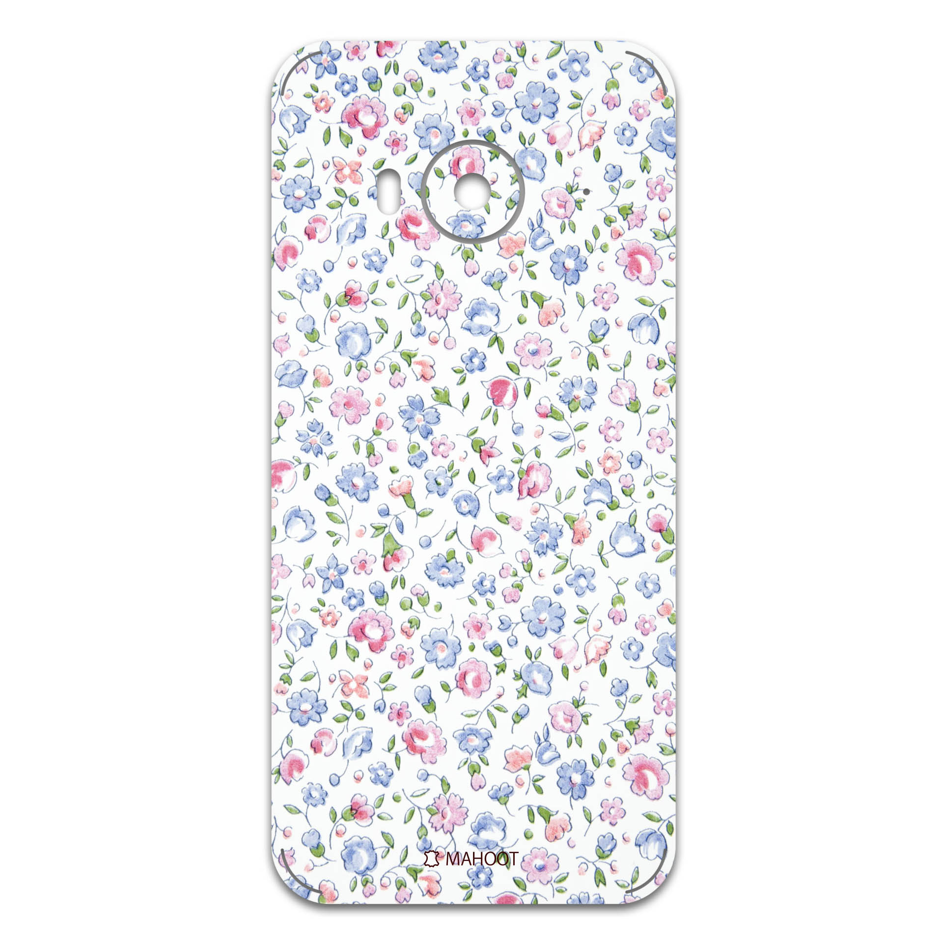 برچسب پوششی ماهوت مدل Painted-Flowers مناسب برای گوشی موبایل اچ تی سی One M7