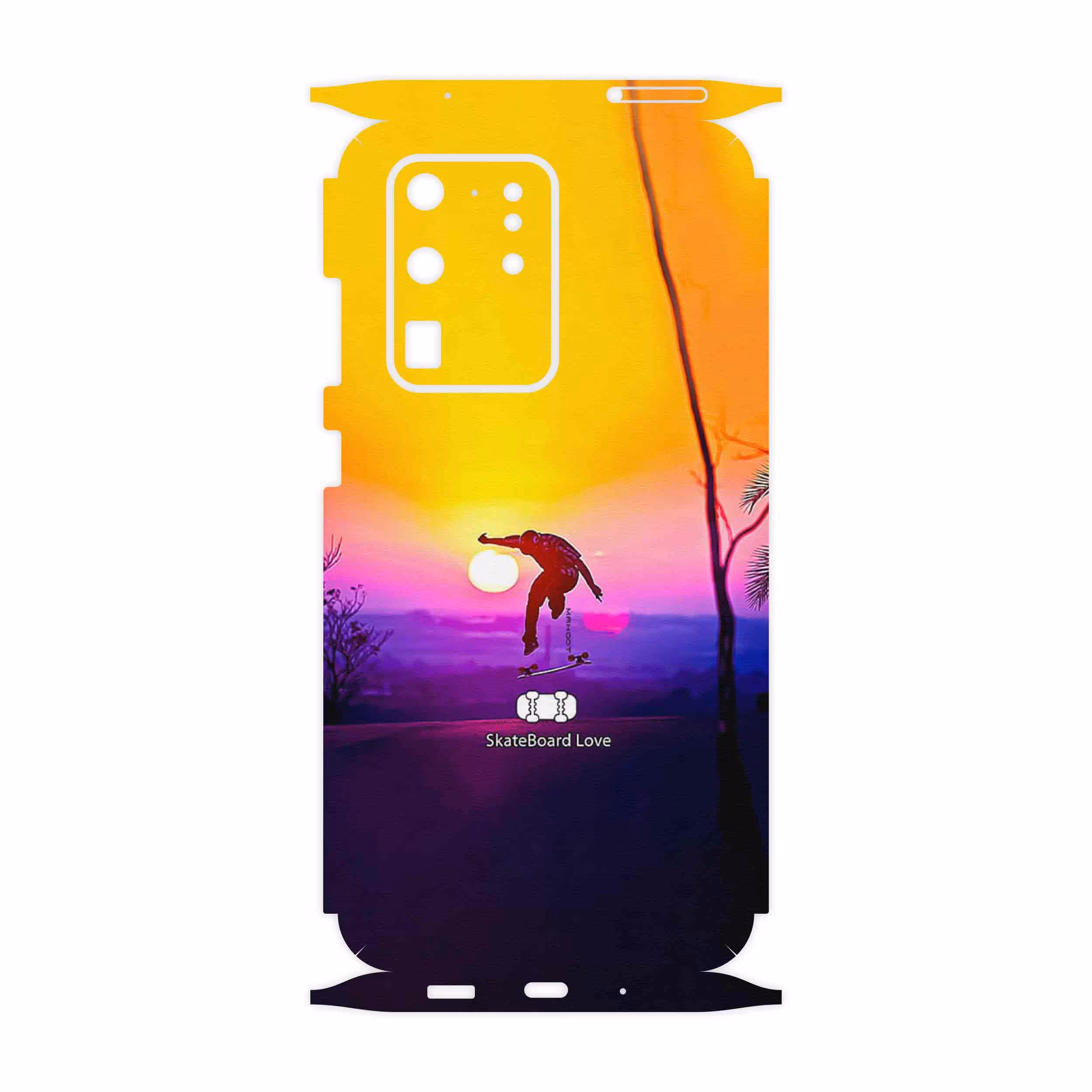 برچسب پوششی ماهوت مدل Skateboard-FullSkin مناسب برای گوشی موبایل سامسونگ Galaxy S20 Ultra