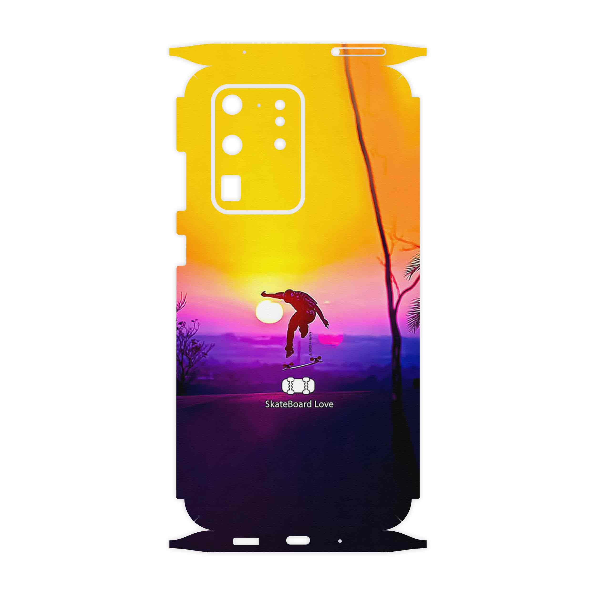 برچسب پوششی ماهوت مدل Skateboard-FullSkin مناسب برای گوشی موبایل سامسونگ Galaxy S20 Ultra