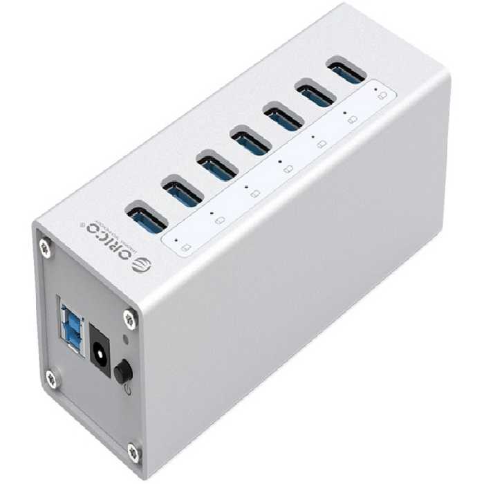 هاب آداپتور یو اس بی 7 پورت اوریکو Orico A3H7 7Ports USB Hub