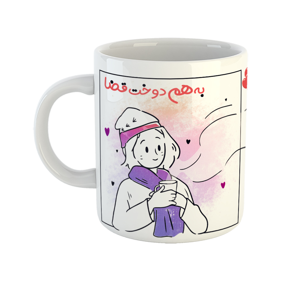 ماگ مدل عشق طرح جان و جانان