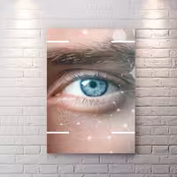 تابلو شاسی طرح چشم برای چشم پزشکی WAs-1822