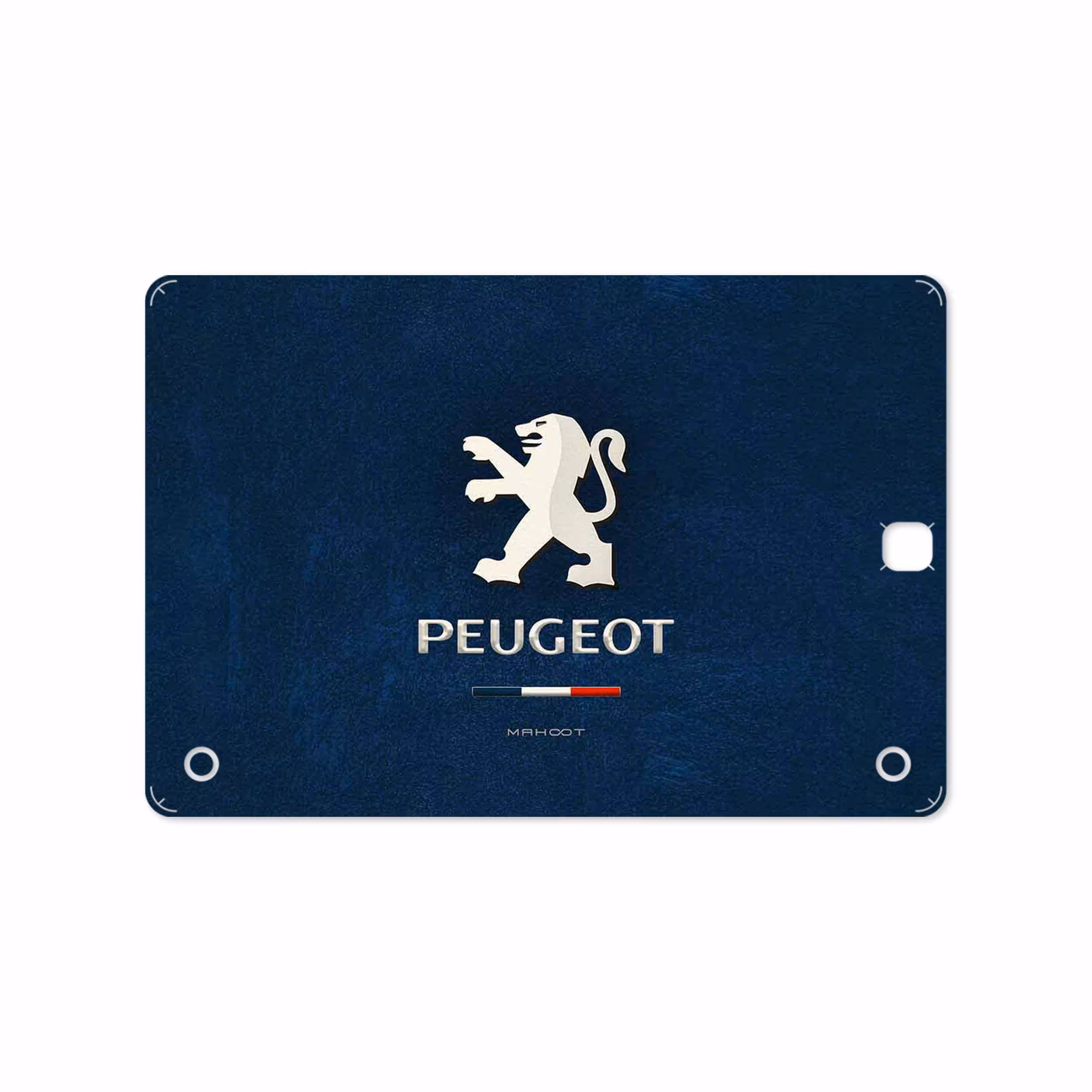 برچسب پوششی ماهوت مدل Peugeot-Logo مناسب برای تبلت سامسونگ Galaxy Tab A 9.7 2015 T550