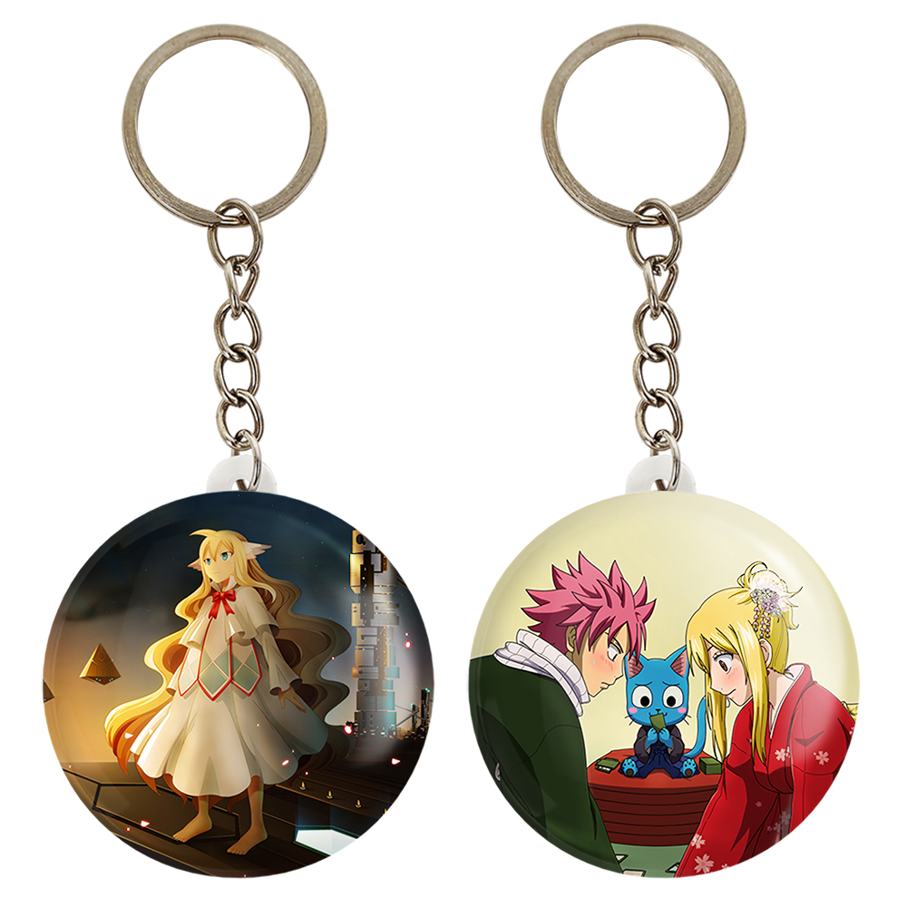 جاکلیدی خندالو مدل میویس و لوسی و ناتسو انیمه فری تیل کد 1646616464 مجموعه 2 عددی