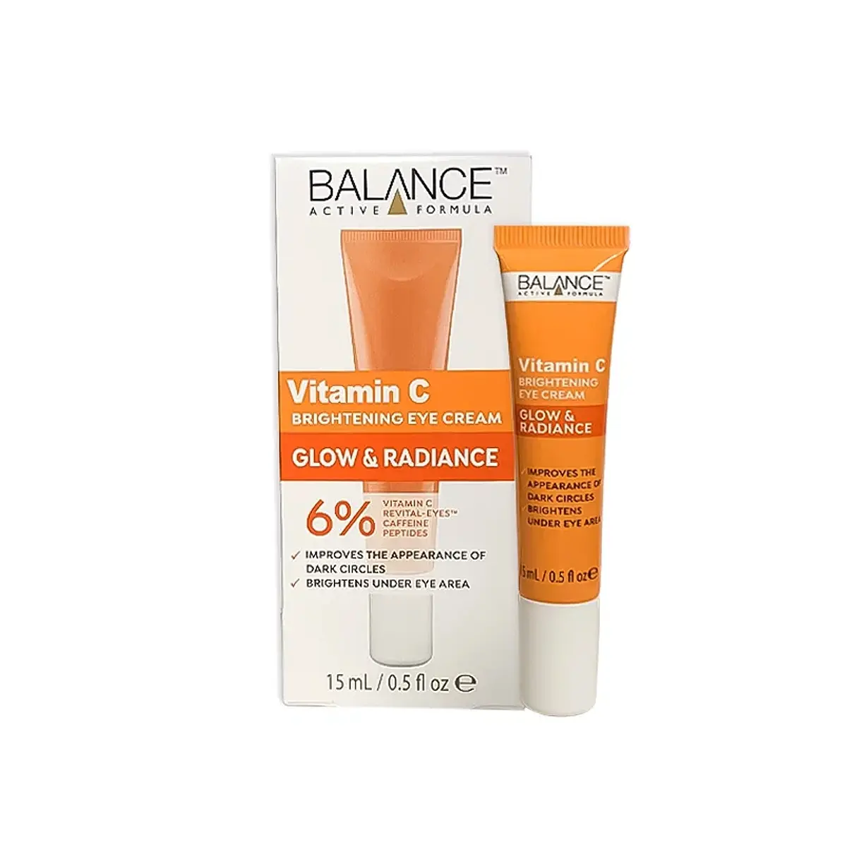 کرم دور چشم ویتامین سی بالانس مدل Balance Glow & Radiance