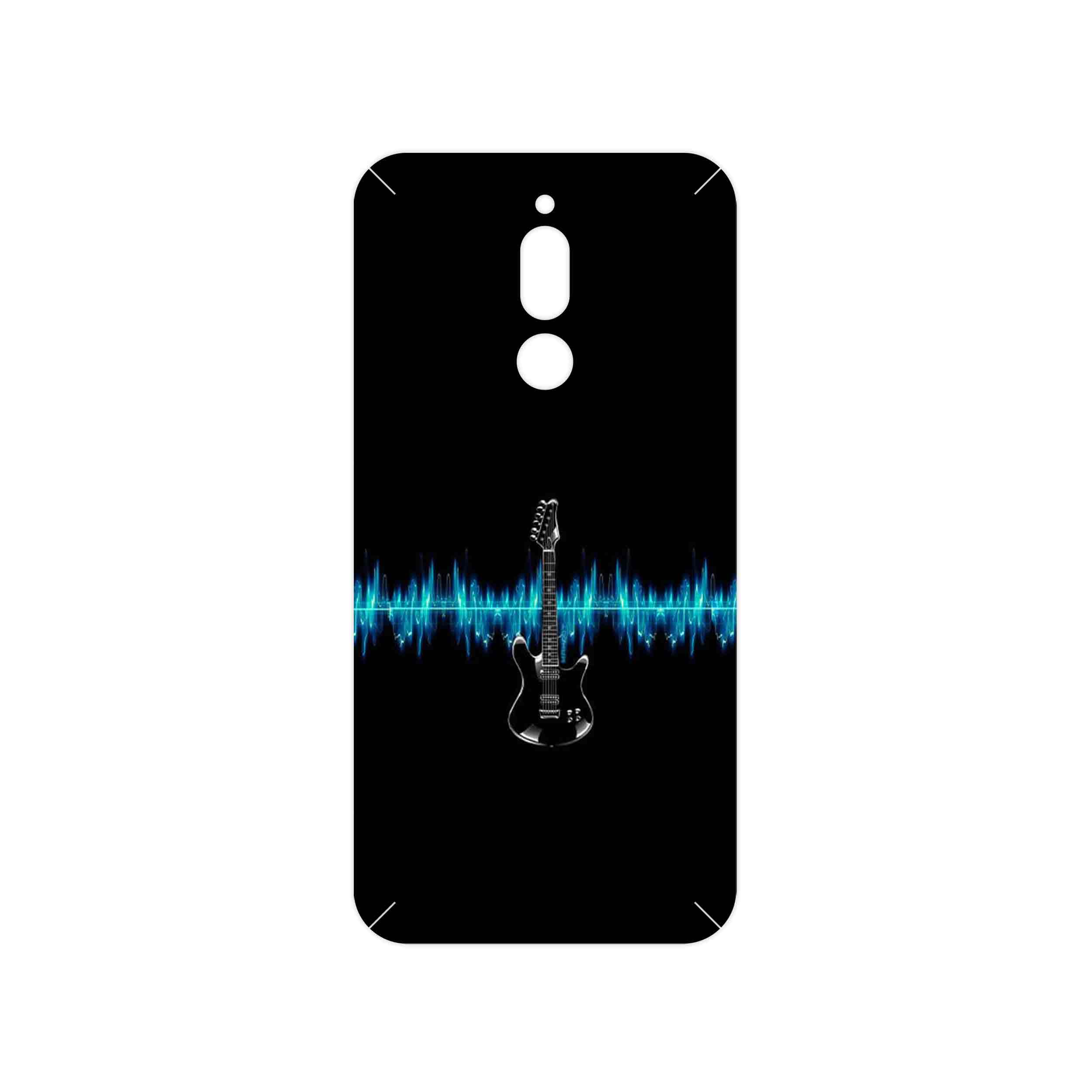 برچسب پوششی ماهوت مدل Electric Guitar مناسب برای گوشی موبایل شیائومی Redmi 8