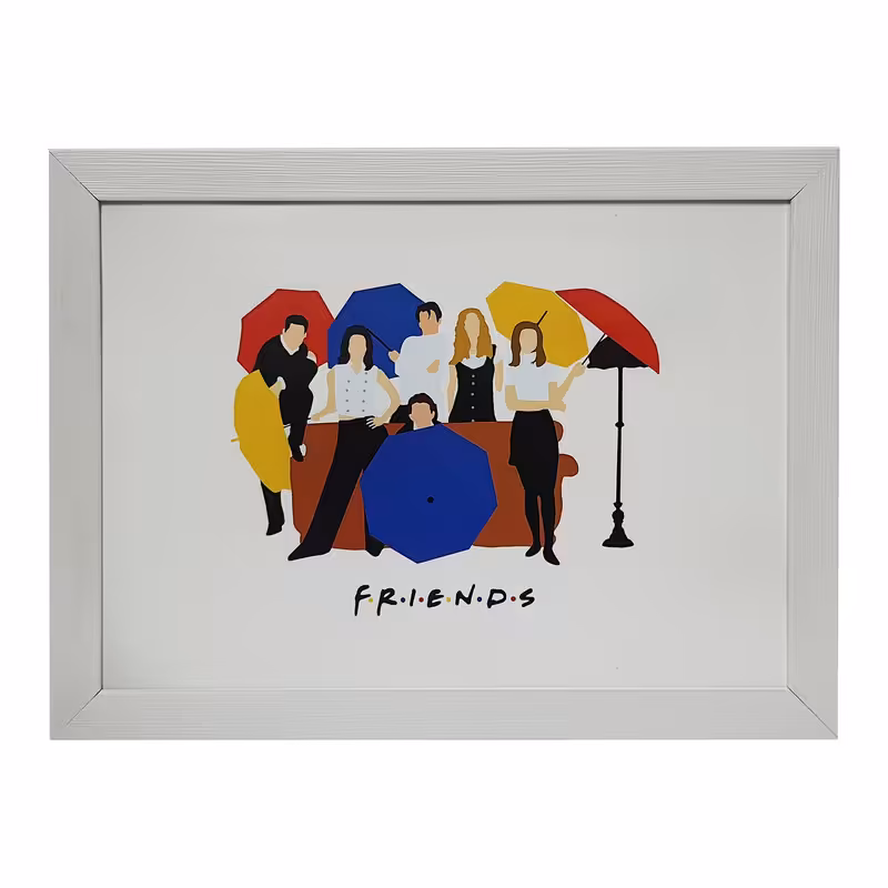 تابلو طرح Friends مدل PrFrnd4w | دنیای قاب