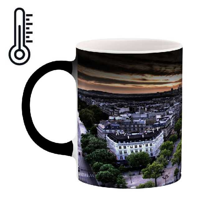 ماگ حرارتی کاکتی طرح شهر مدل mgh13370