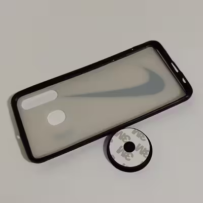 کاور کد 7007  مناسب برای گوشی موبایل سامسونگ Galaxy A20 به همراه پایه نگهدارنده