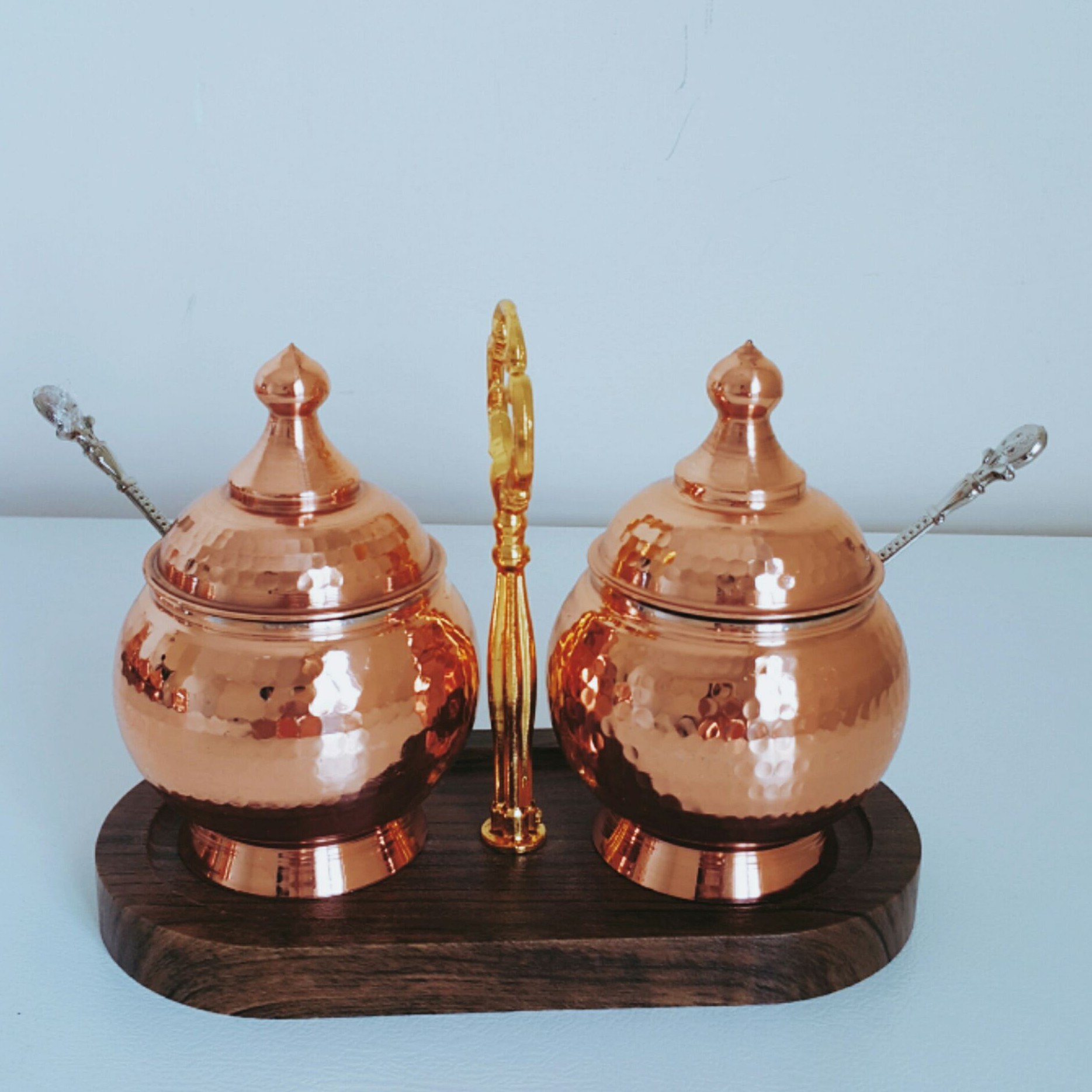 جا ادویه دوتایی مسی ارسال رایگان