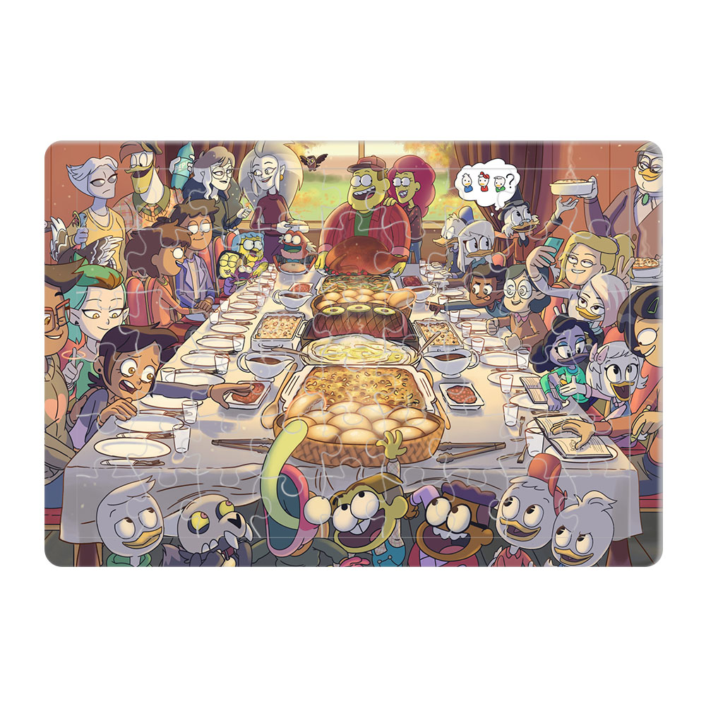 پازل 54 تکه طرح آمفیبیا مدل P090