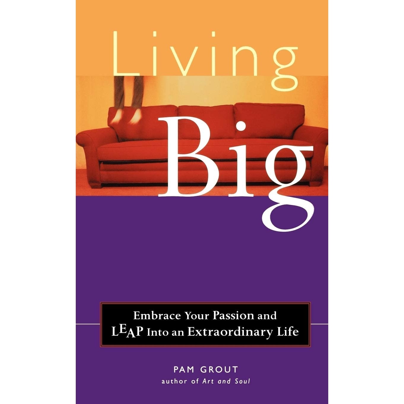 کتاب Living Big اثر Pam Grout انتشارات Conari Press