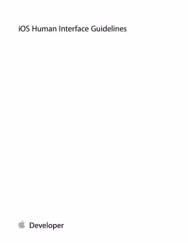 خرید و دانلود نسخه کامل کتاب Apple. IOS Human Interface Guidelines