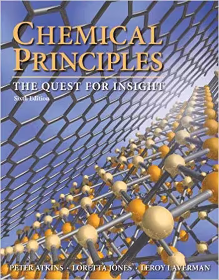 󾕇 دانلود کتاب Chemical Principles - The Quest For Insight, 6th ed, 2013 - دانلود کتاب های دانشگاهی