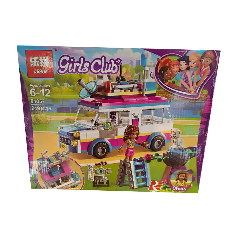 ساختنی لگو فرندز لپین اولیویا مدل Friends Girls Club کد 01057