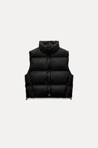 پافر زنانه زارا WATER-REPELLENT WINDPROOF PUFFER GILET | تهران زارا TehranZara