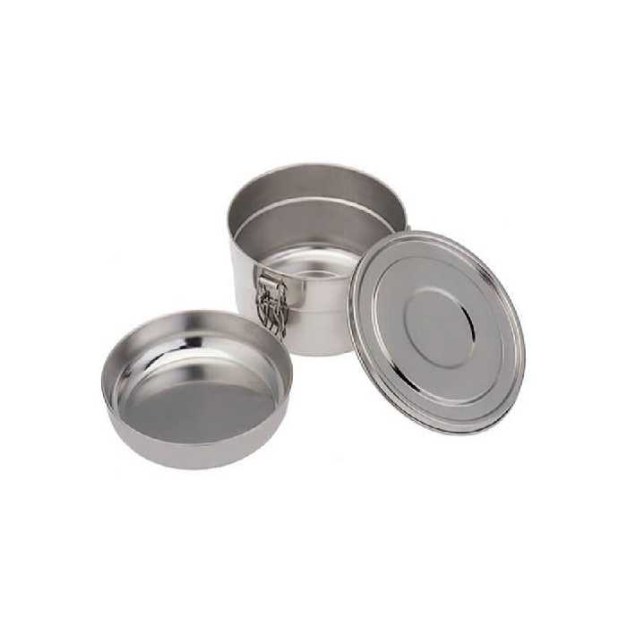 ظرف غذا کارمندی 3 پارچه استیل Novin بزرگ