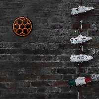 چراغ دیواری نئون دیزاین مدل Soccer-Ball-BL_ORG