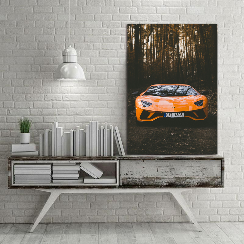 تابلو شاسی طرح ماشین مدل لامبورگینی کد 706