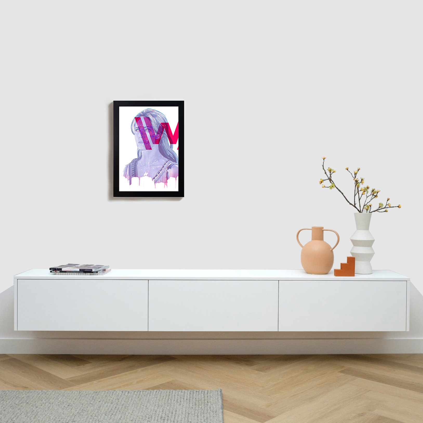 تابلو مدل سریال وست ورلد west world B284