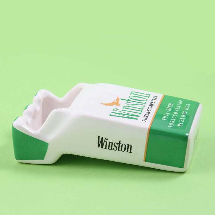 زیرسیگاری سفالی مدل WINSTON کد DEK_324