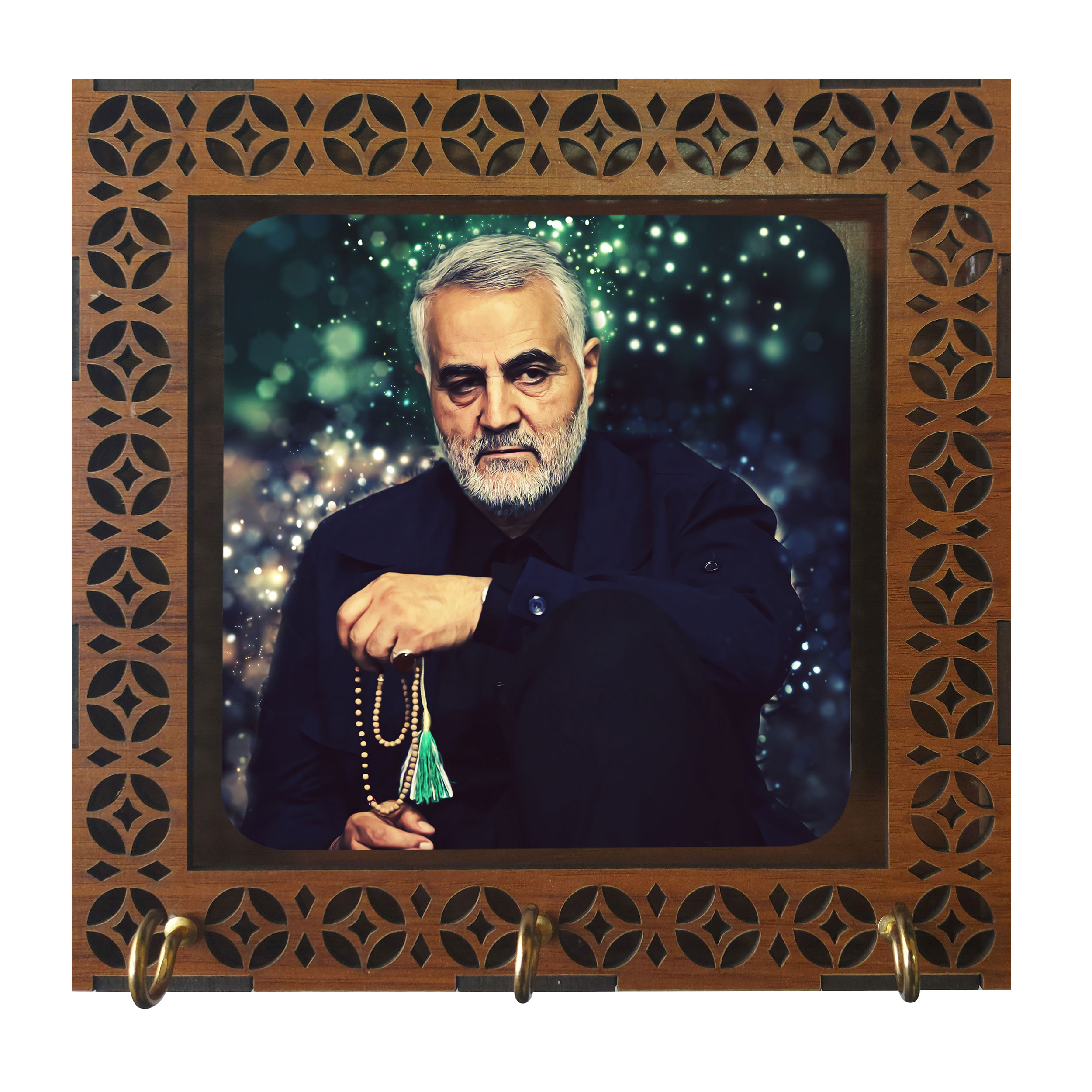 جا کلیدی مدل D1042 طرح سردار شهید حاج قاسم سلیمانی