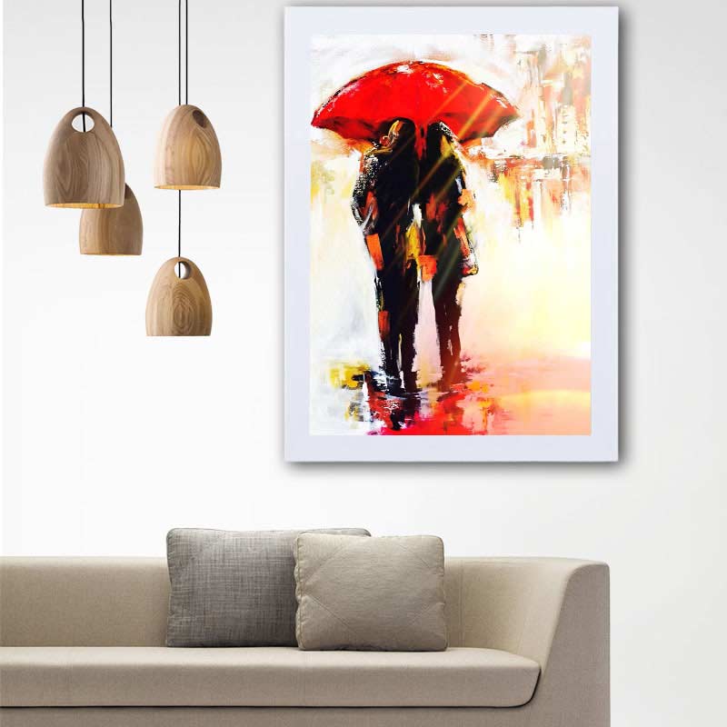 تابلو گالری استاربوی طرح عاشقانه مدل هنری 82