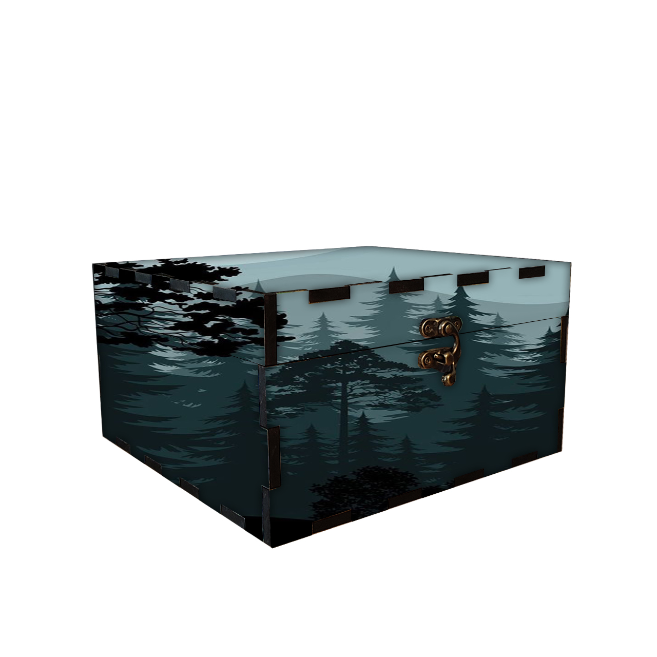 جعبه هدیه مدل جنگل کد 300