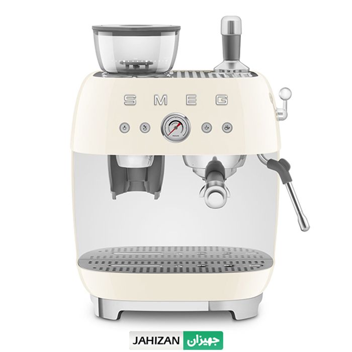 اسپرسوساز حرفه ای اسمگ مدل EGF03CR (کرم)