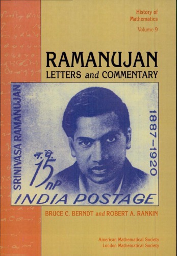 خرید و دانلود نسخه کامل کتاب Ramanujan: Letters and Commentary