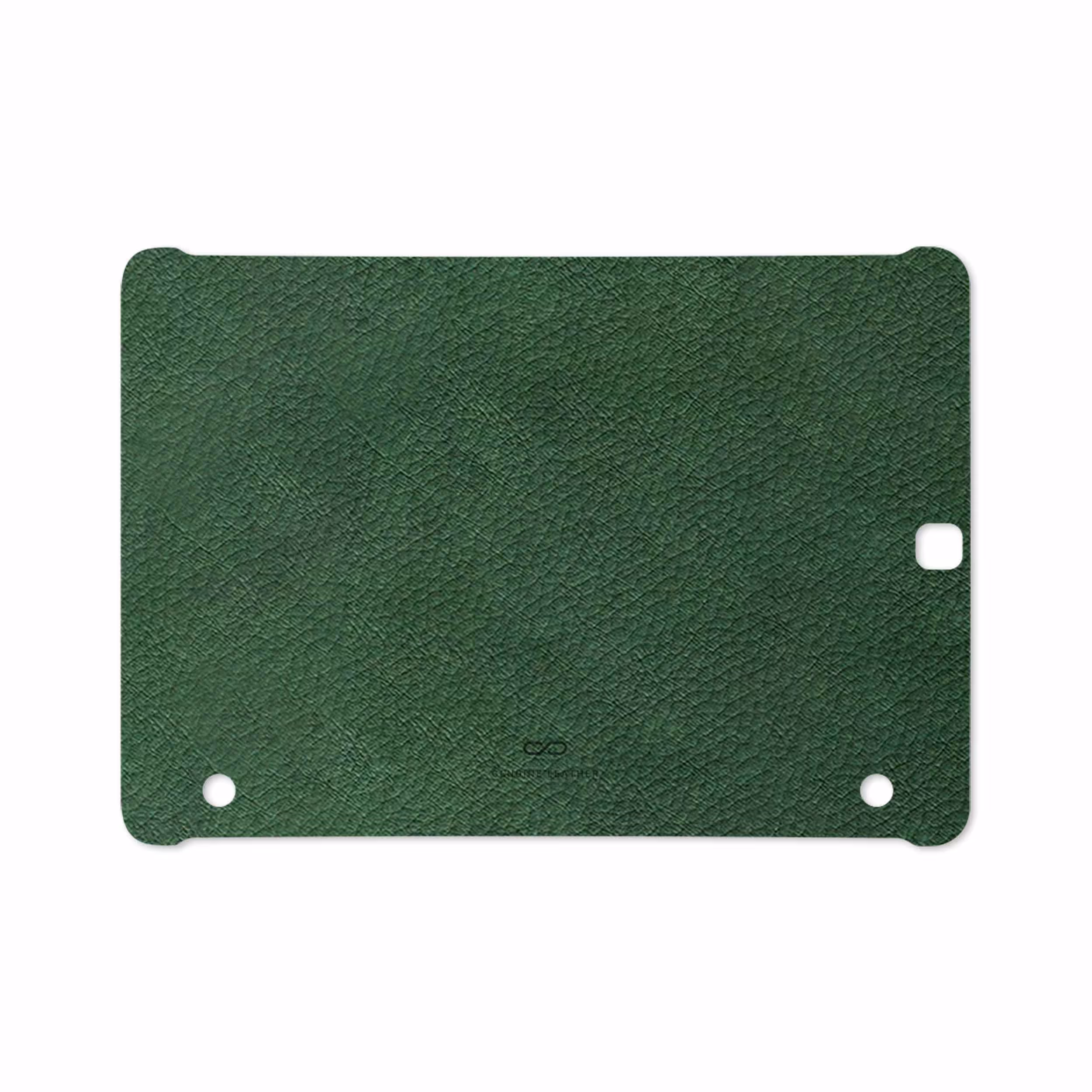 برچسب پوششی ماهوت مدل Green-Leather مناسب برای تبلت سامسونگ Galaxy Tab S2 9.7 2016 T813N