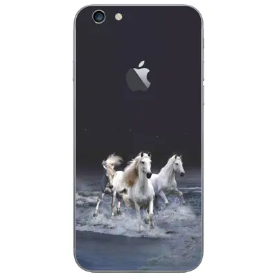 برچسب پوششی سلبیت مدل white hourses مناسب برای گوشی موبایل اپل iPhone 6 Plus/6S Plus