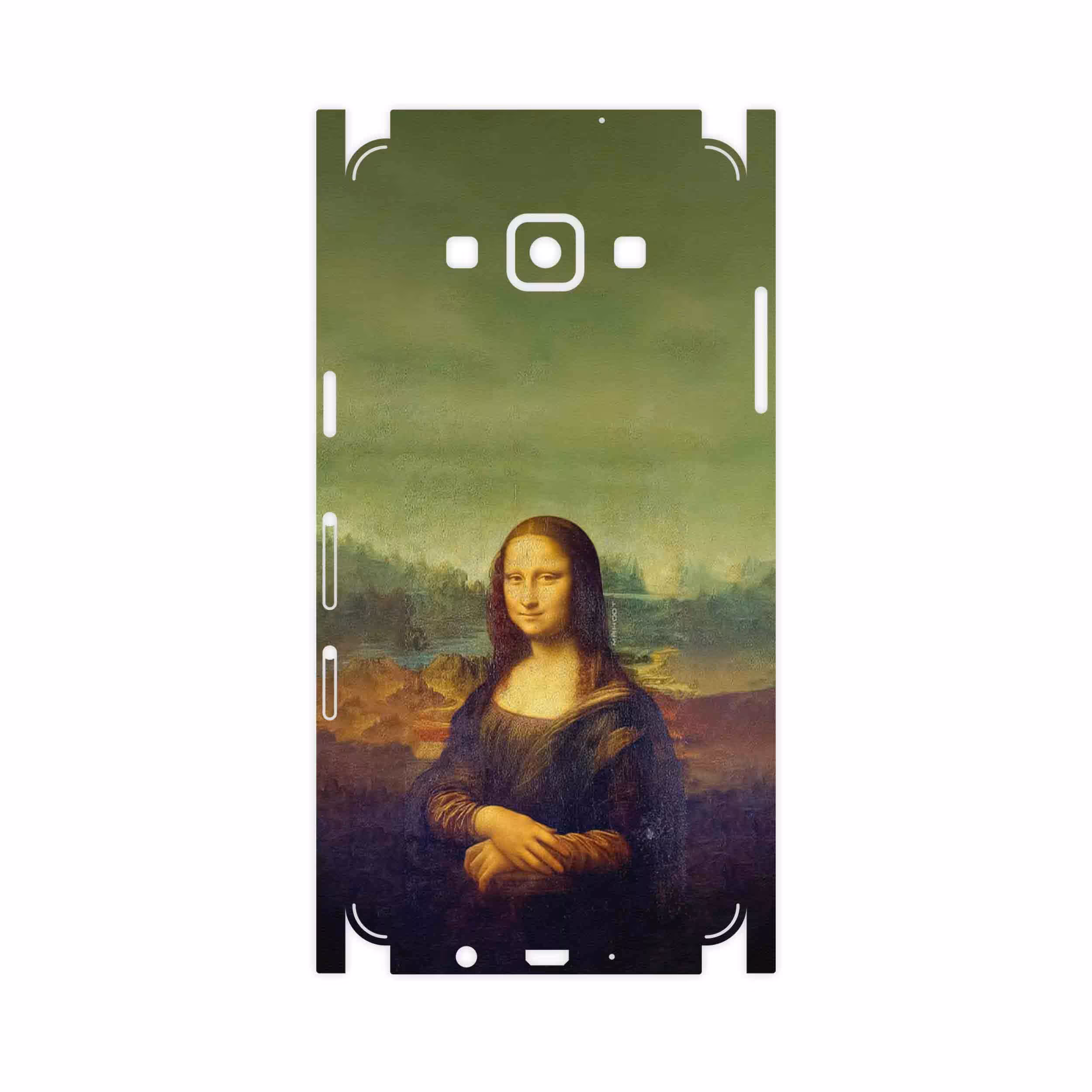 برچسب پوششی ماهوت مدل Mona Lisa of da Vinci-FullSkin مناسب برای گوشی موبایل سامسونگ Galaxy A5 2015