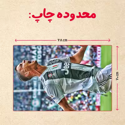 پازل 35 تکه مدل رونالدو کد 527