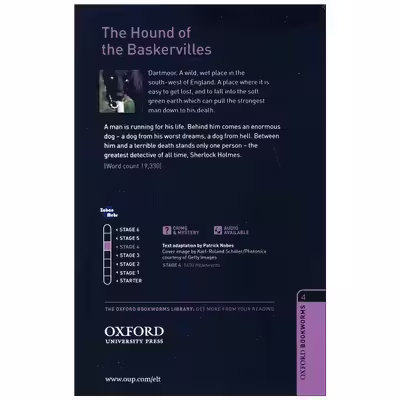 کتاب The Hound of the Baskervilles اثر Sir Arthur Canon Doyle انتشارات زبان مهر