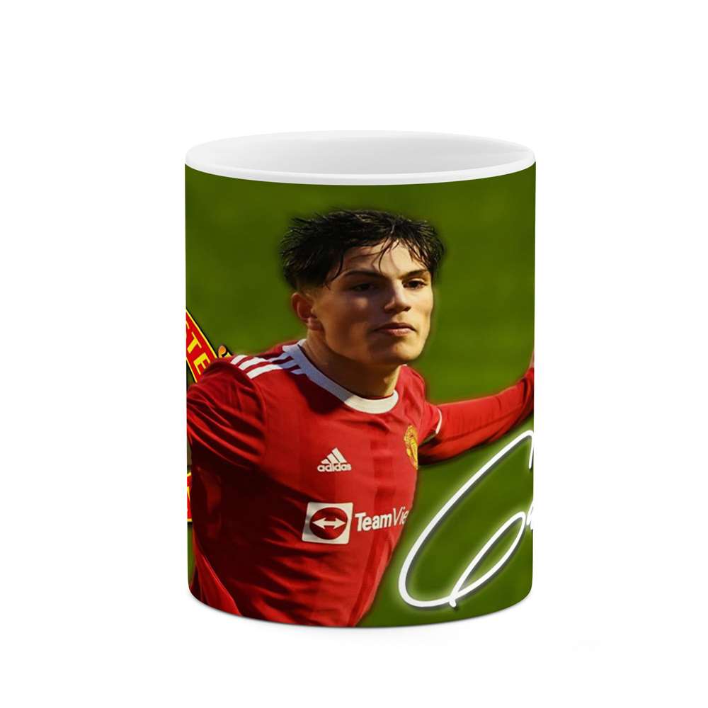 ماگ طرح فوتبالیست Alejandro garnacho  مدل mgp11976