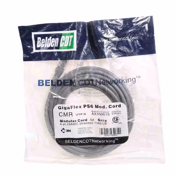 کابل شبکه CAT6 30M BELDEN - یاسین کامپیوتر
