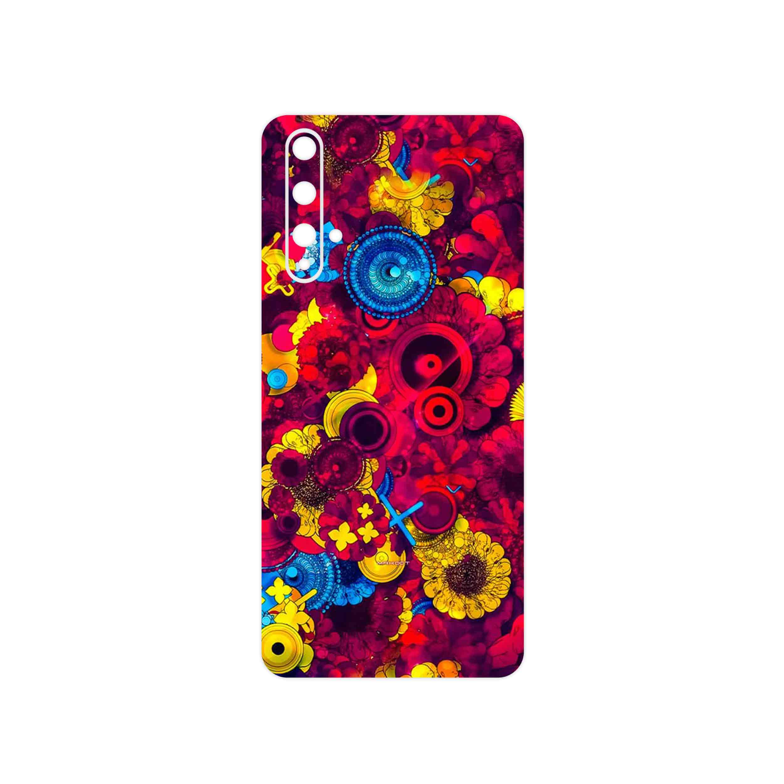 برچسب پوششی ماهوت مدل Vector Flower Garden Digital Art مناسب برای گوشی موبایل هوآوی Nova 5T