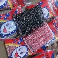 اسیم ظرفشویی اسکاج  مدل سیم استار مجموعه 8 عددی   همه کاره ابر و سیم و  اسکاچ sim star  kitchen cleaner pad ابر