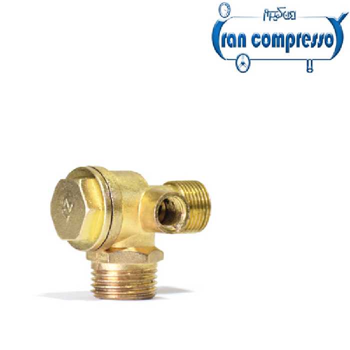 شیر یکطرفه کمپرسور باد (رزوه 3/8)