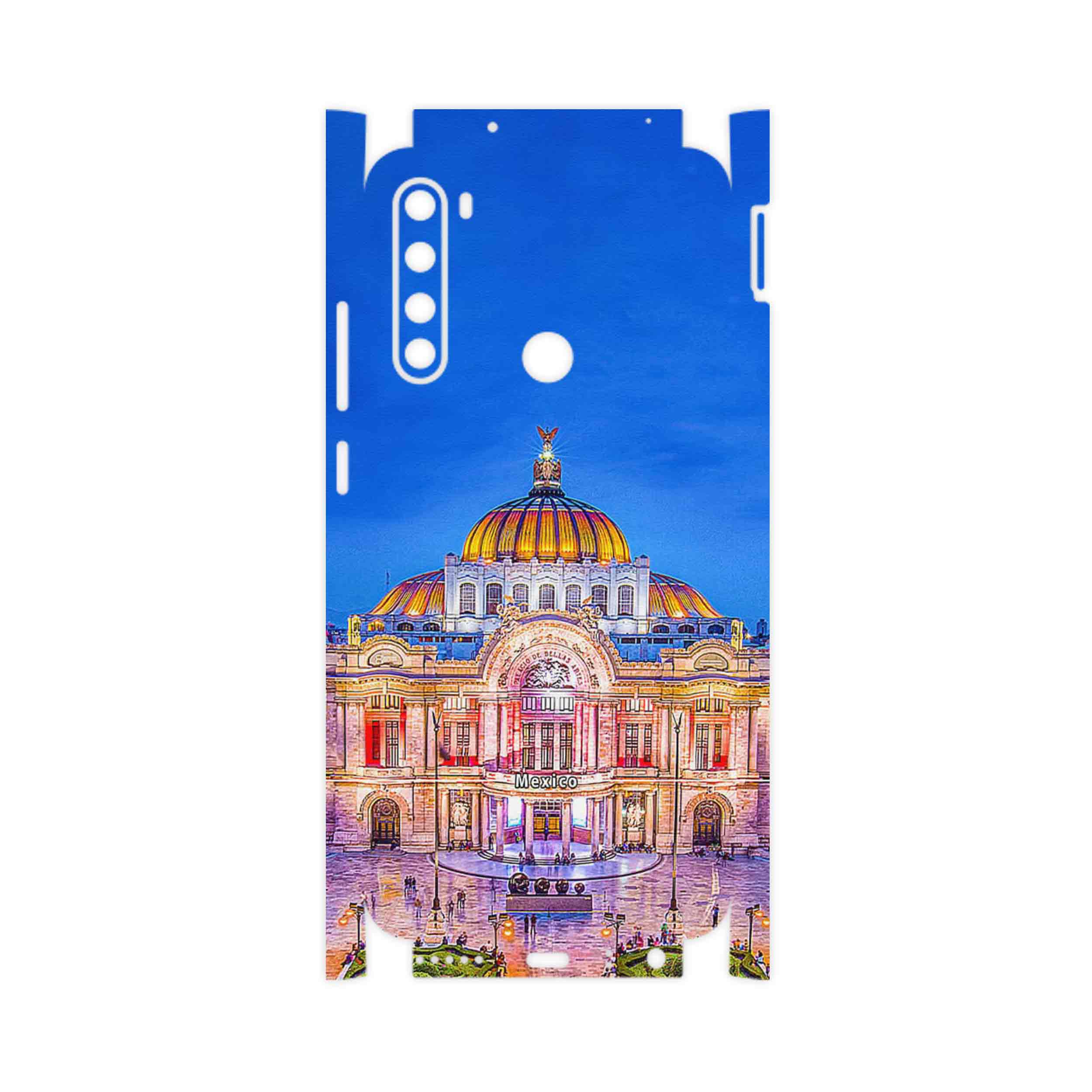 برچسب پوششی ماهوت مدل Mexico City-FullSkin مناسب برای گوشی موبایل شیائومی Redmi Note 8 2021