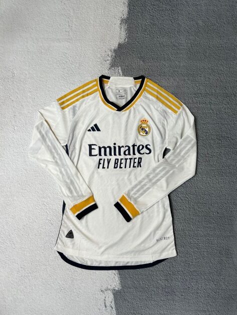 لباس اول آستین بلند رئال مادرید 2024 (پلیری)