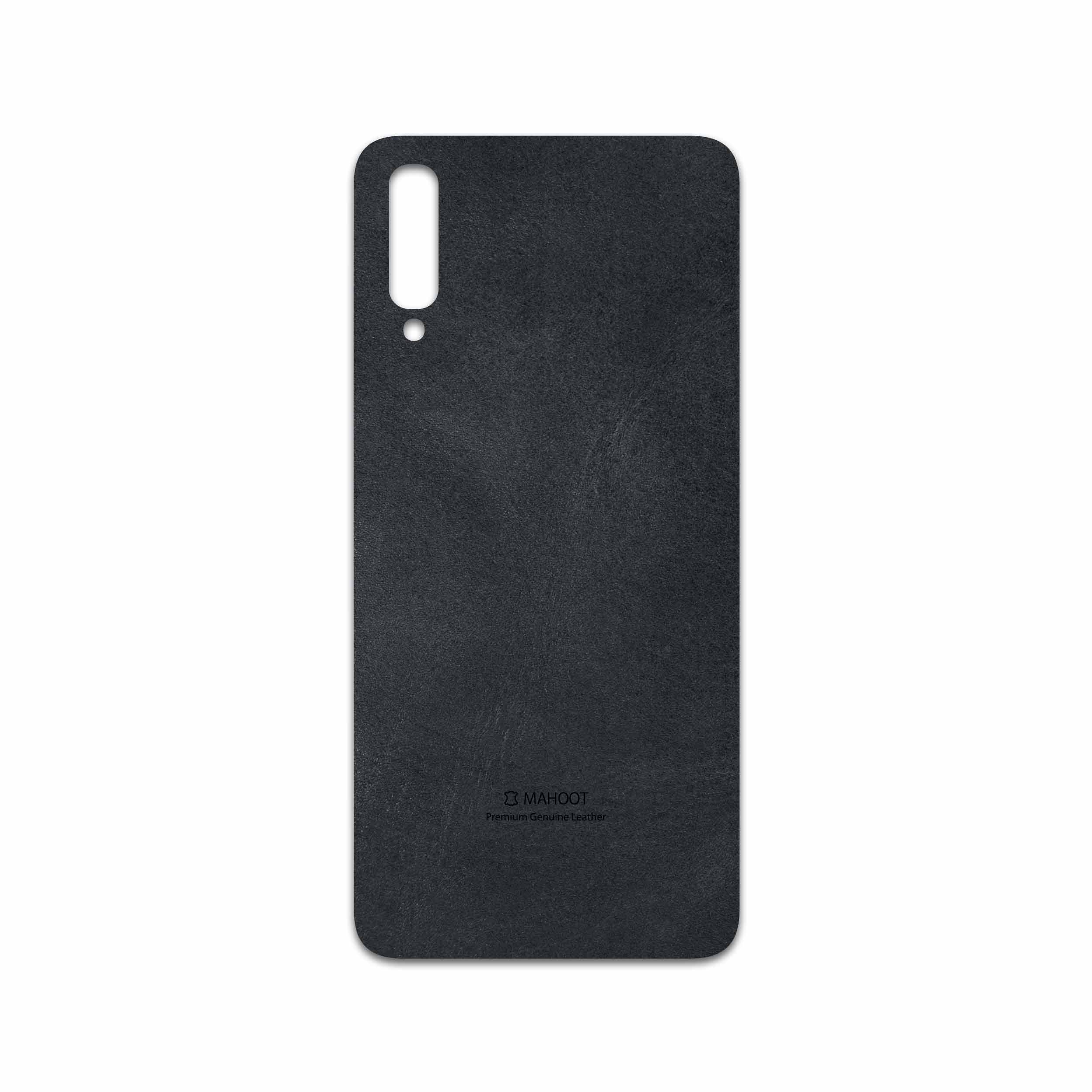 برچسب پوششی ماهوت مدل Graphite Buffalo Leather مناسب برای گوشی موبایل سامسونگ Galaxy A70