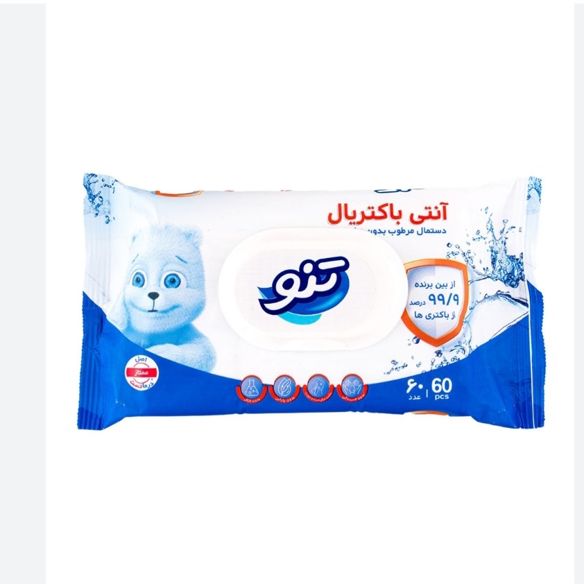 دستمال مرطوب تنو