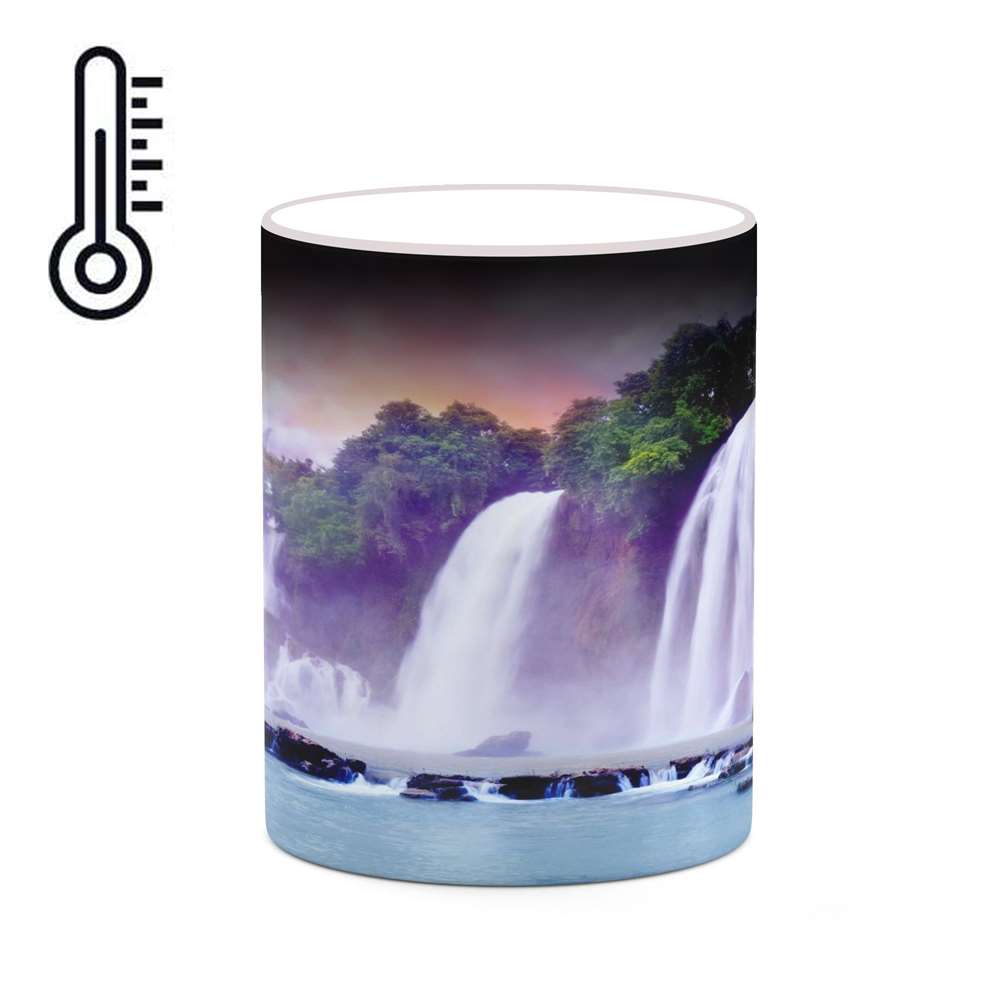 ماگ حرارتی کاکتی طرح منظره مدل mgh18313